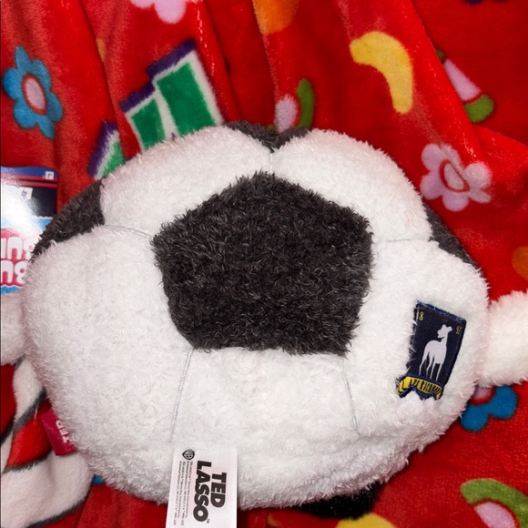 Ted lasso 7.5 inch soccer ball BumBumz plush BNWT - Picture 4 of 5